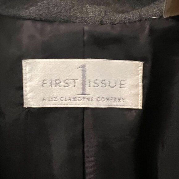 Size 16 - First Issue - Dark Gray Suit Jacket - Matching Size 16 Slacks (P474) - Picture 2 of 7